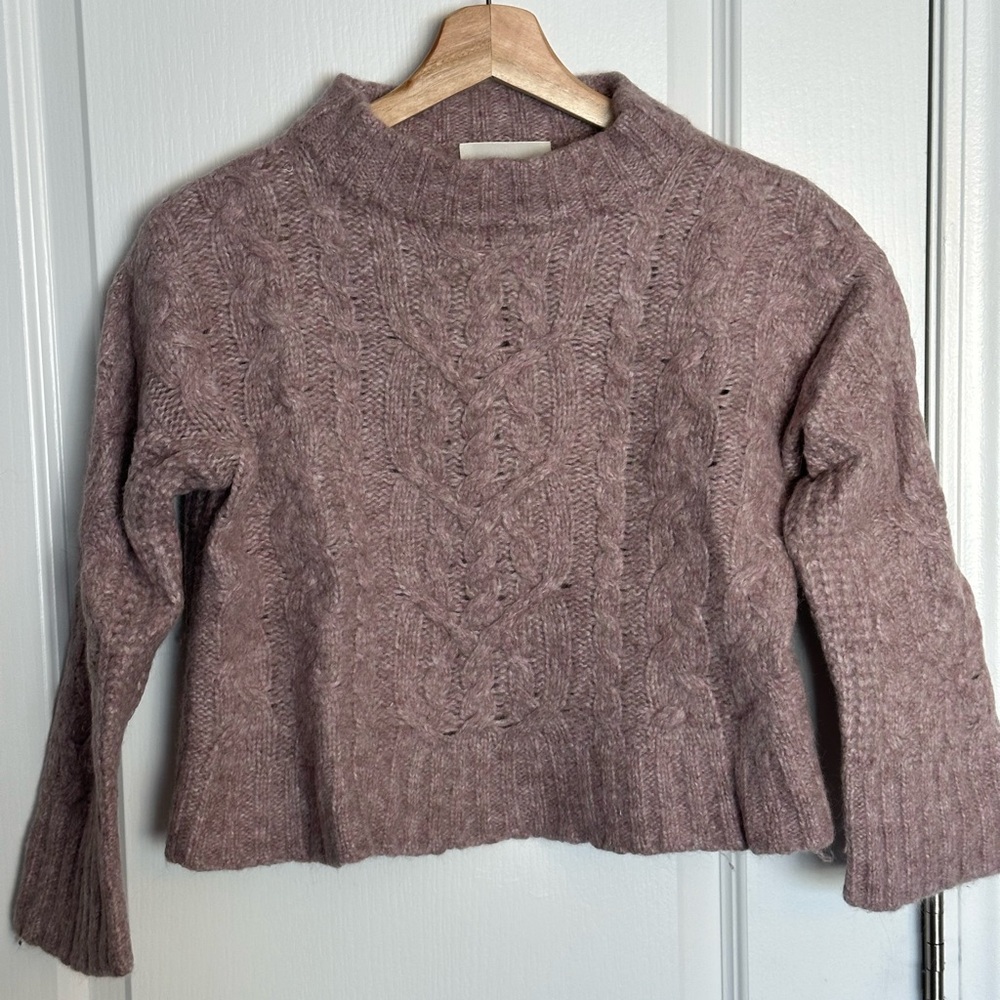 eleven six alpaca and wool blend sweater size XS